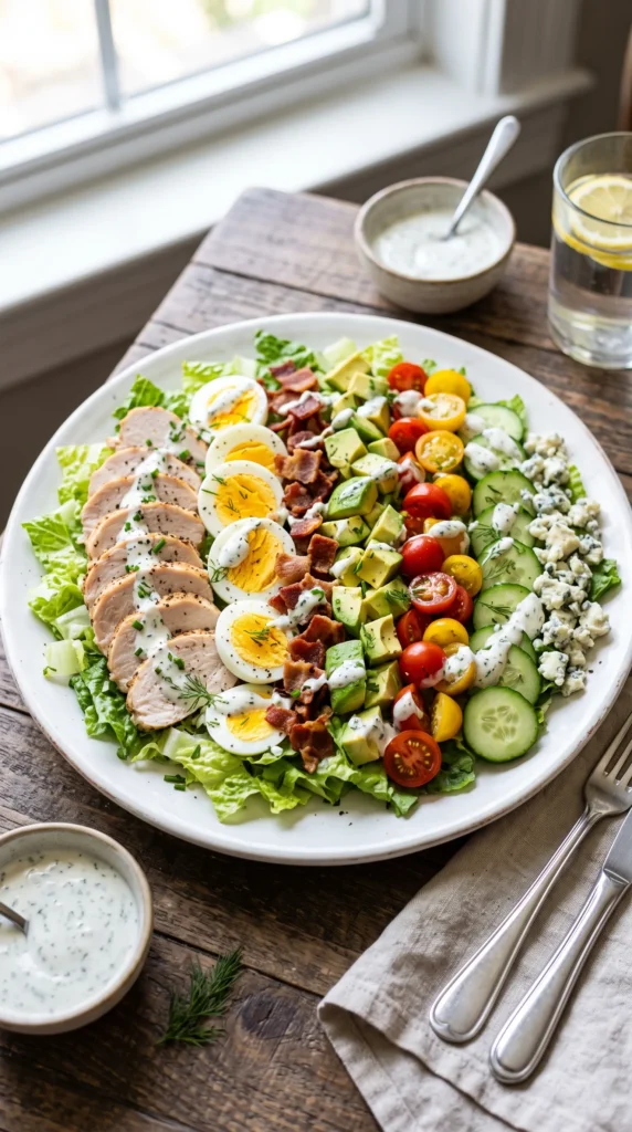 Turkey and Egg Cobb Salad