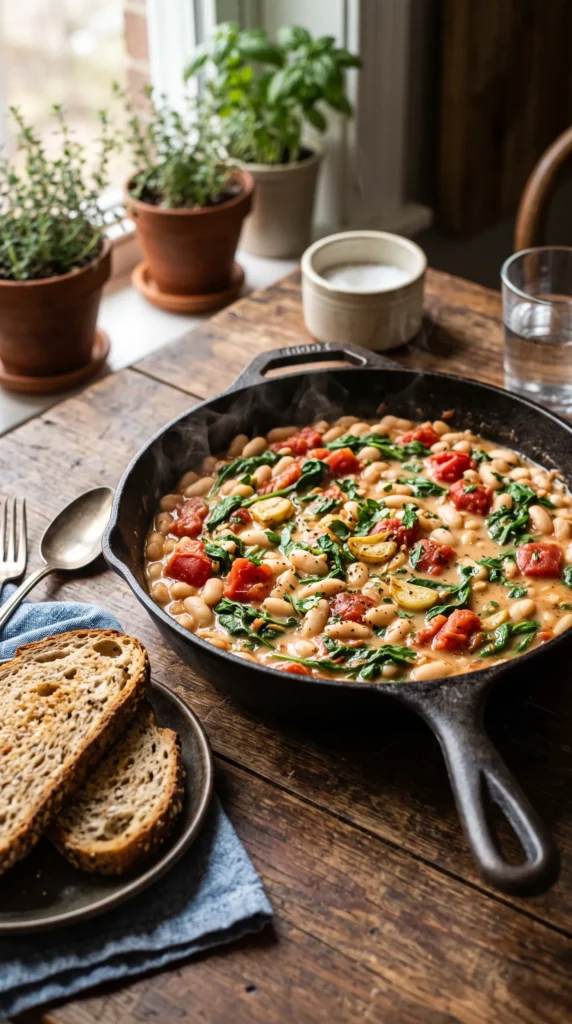 White Bean Tomato Skillet