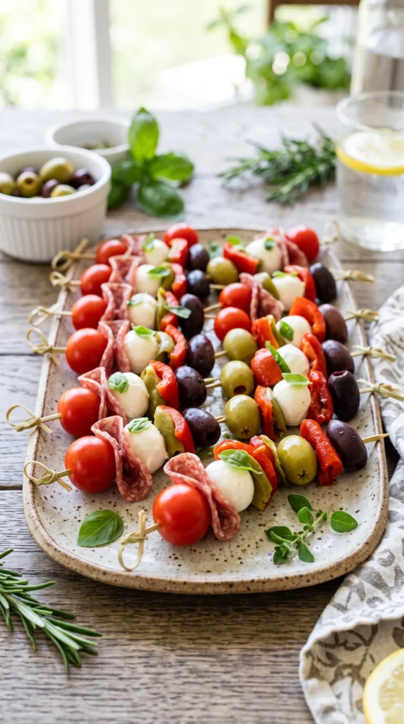Antipasto Skewers