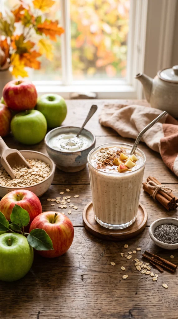 Apple Cinnamon Oat Smoothie