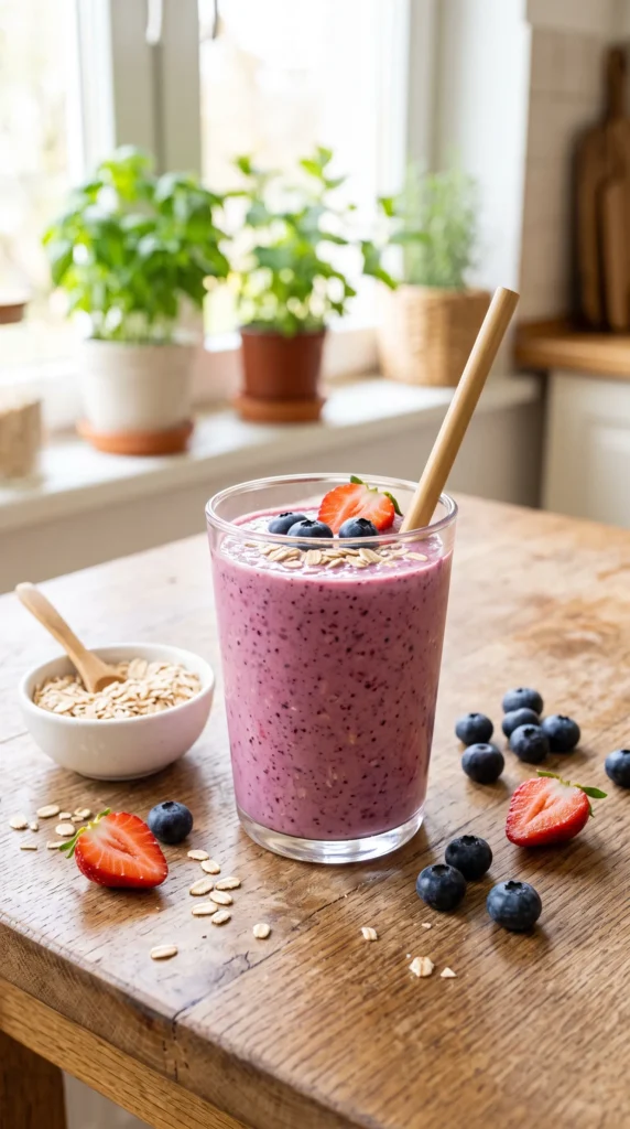 Berry Oat Smoothie