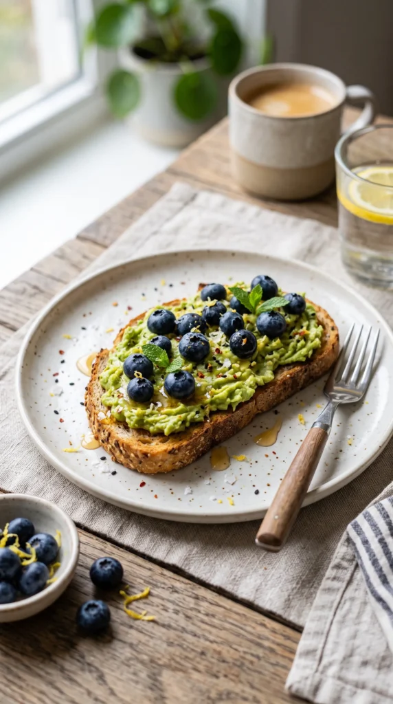 Blueberry Avocado Toast