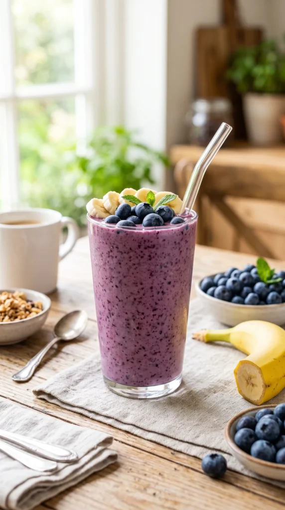 Blueberry Banana Smoothie
