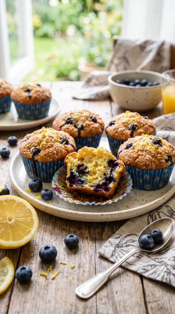 Blueberry Lemon Muffins