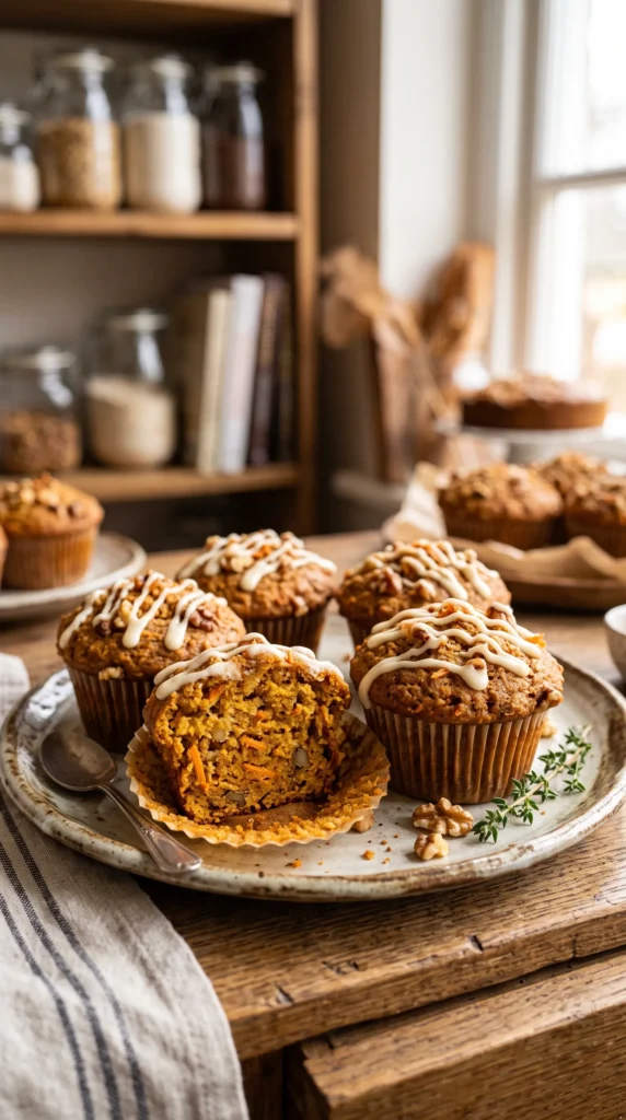 Carrot Cake Muffins