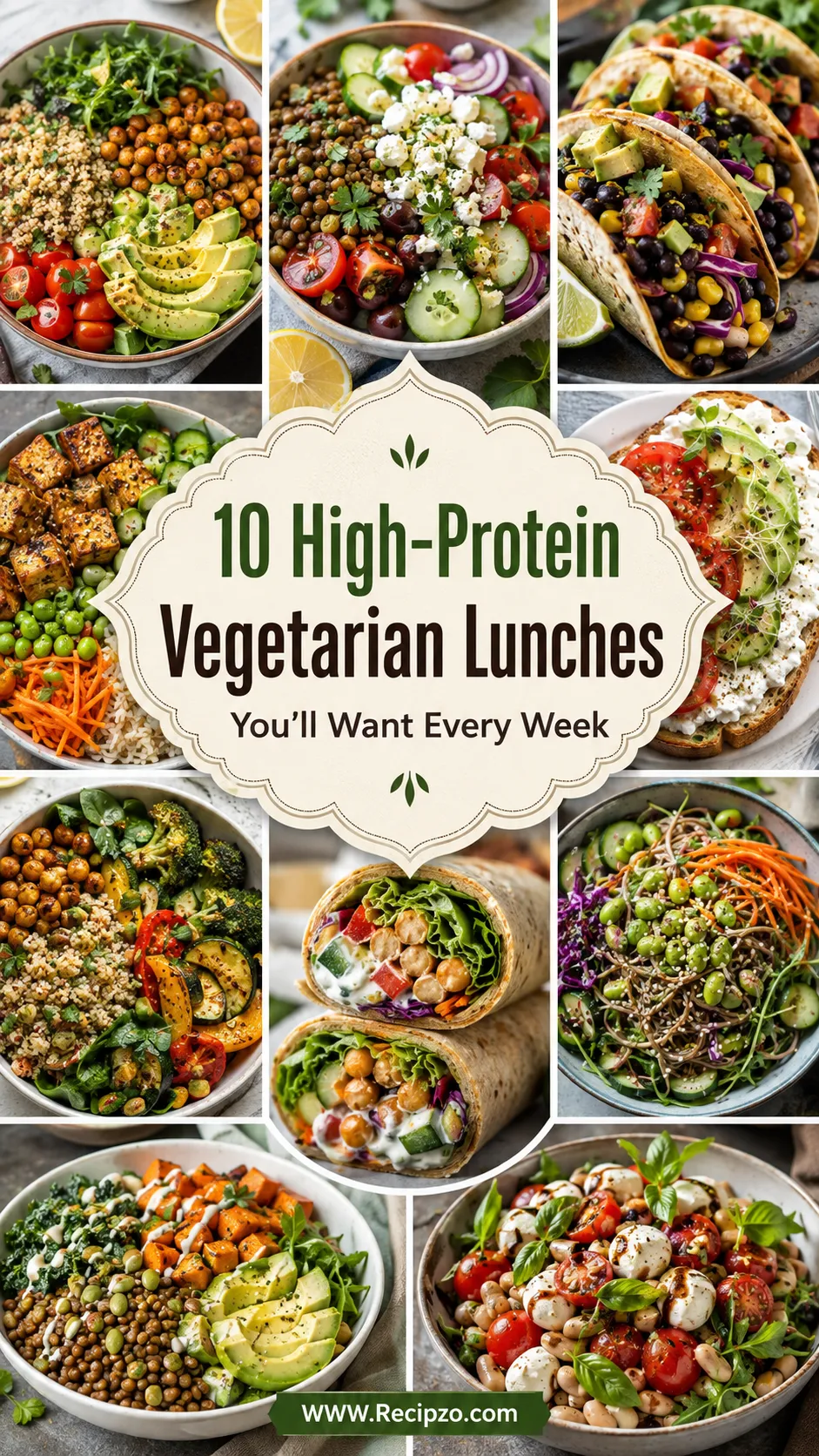 High-Protein Vegetarian Lunches You'll Want Every Week