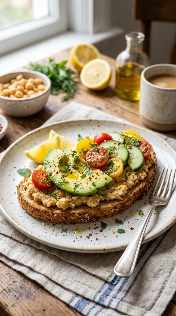 Chickpea Toast