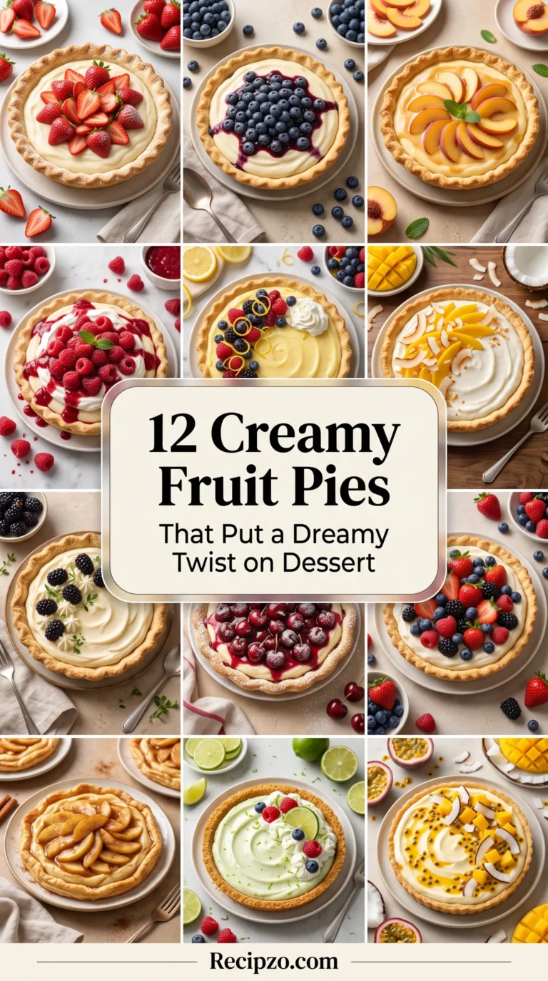 Creamy Fruit Pies That Put a Dreamy Twist on Dessert