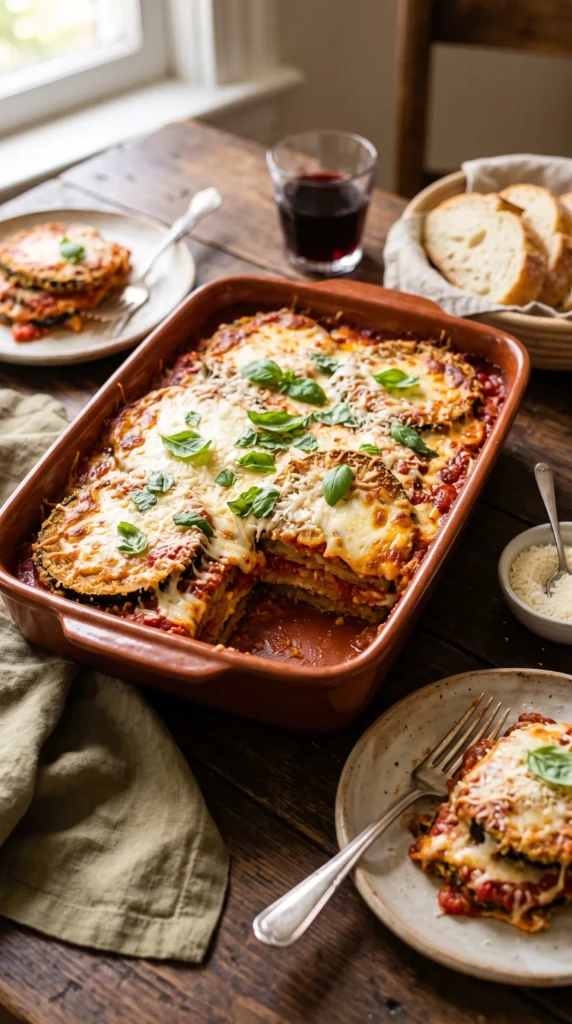 Eggplant Parmesan Casserole
