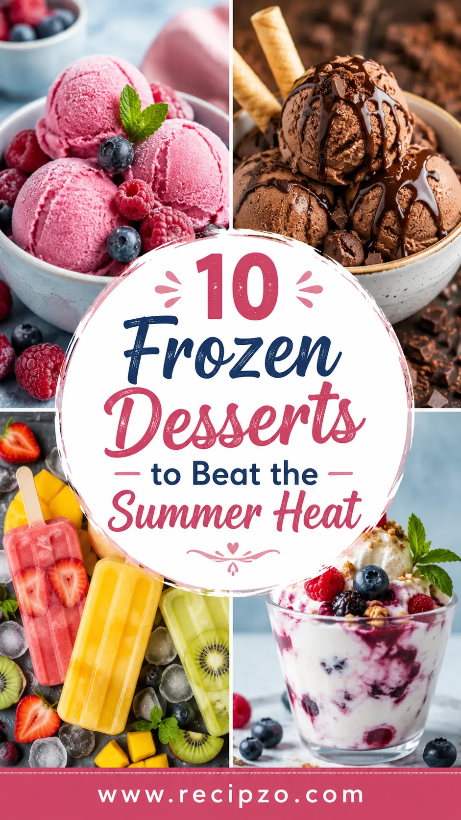 Frozen Desserts to Beat the Summer Heat