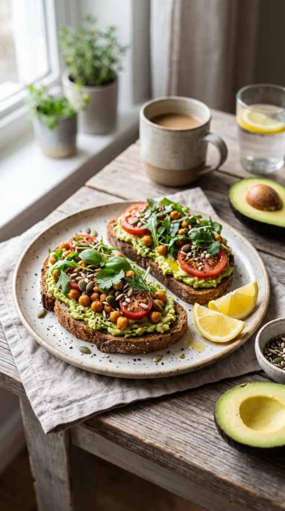High-Fiber Avocado Toast