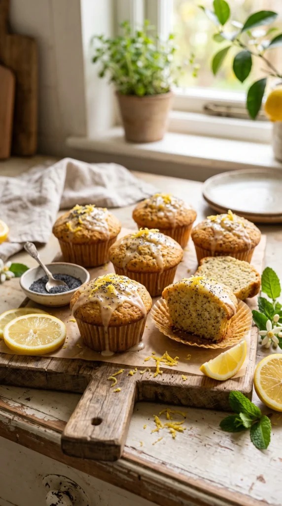 Lemon Poppy Seed Muffins
