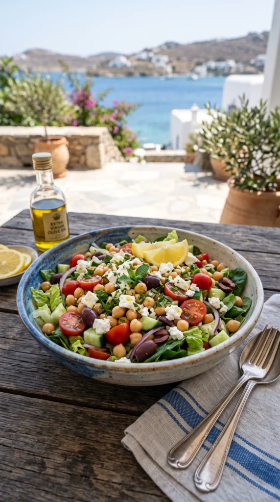 Mediterranean Chickpea Salad