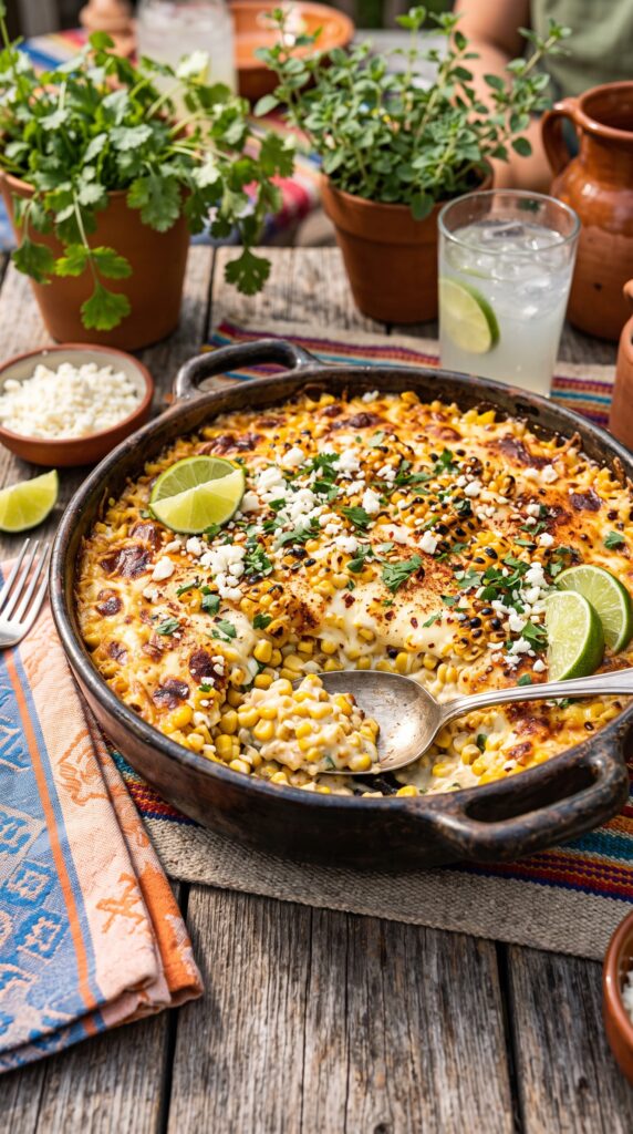 Mexican Street Corn Casserole