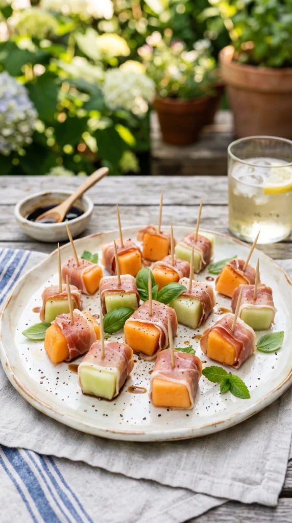 Prosciutto-Wrapped Melon
