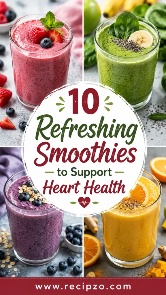 Refreshing Smoothies to Support Heart Health