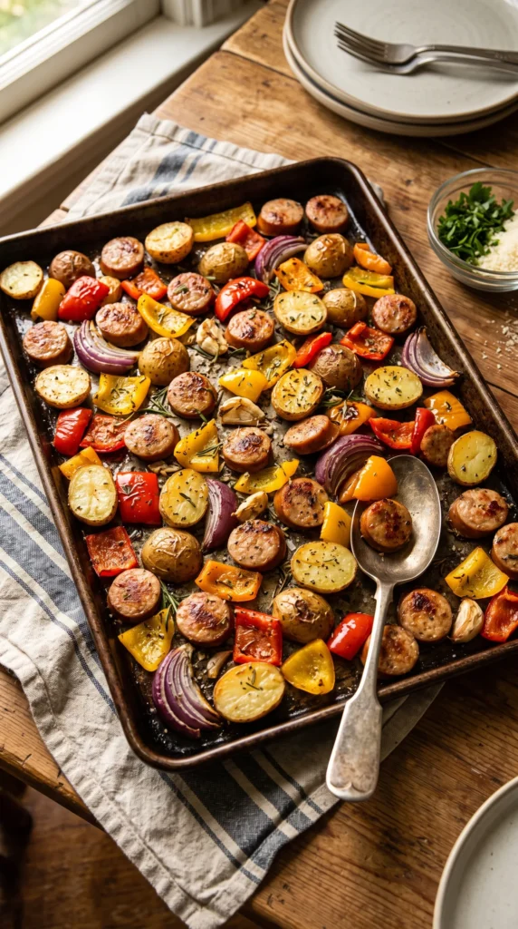Sausage, Peppers, and Potatoes