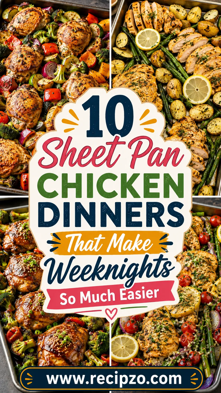 Sheet Pan Chicken Dinners That Make Weeknights So Much Easier