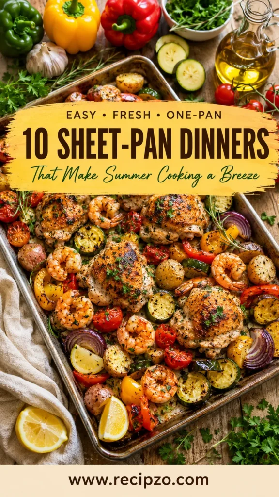 Sheet-Pan Dinners That Make Summer Cooking a Breeze
