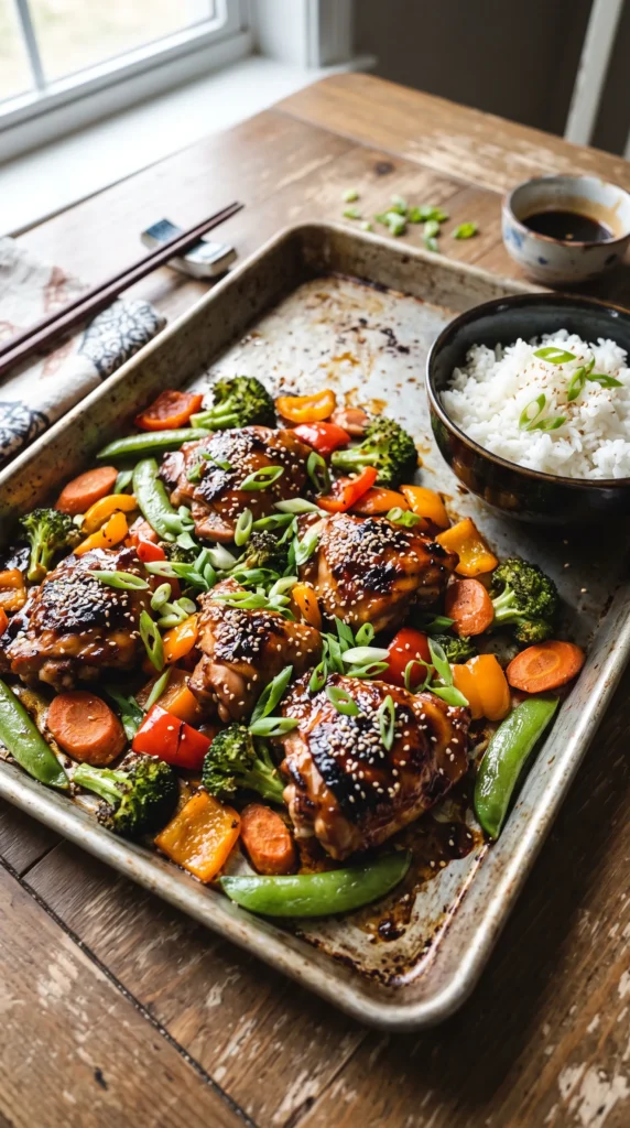 Teriyaki Chicken and Vegetables