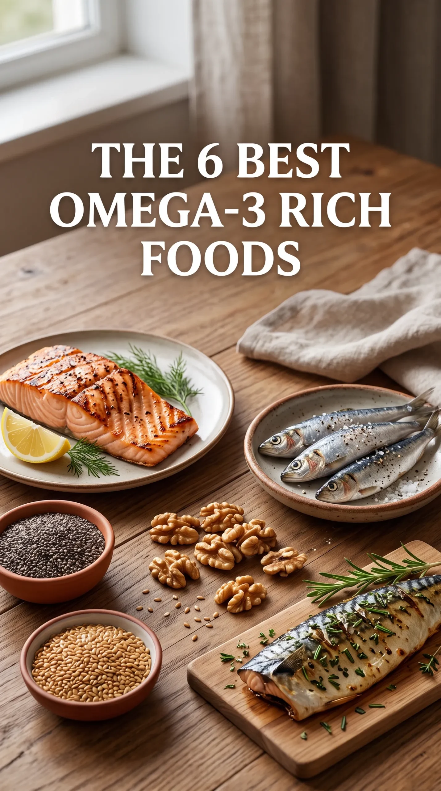The 6 Best Omega-3 Rich Foods