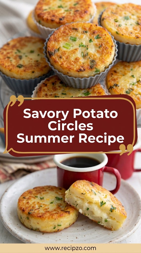 Savory Potato Circles Summer Recipe